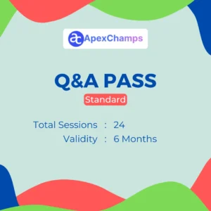 Q&A Pass - Standard - 6 Months